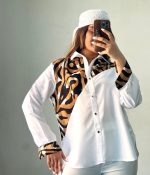 شومیز مانتویی تینجری - Image 4