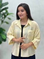 شومیز سیلک فول نگین ترند - Image 5