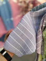 شومیز سیلک راه راه ترند - Image 11