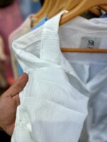 شومیز اطلس جلو گره ای پاستیلی برند - Image 8