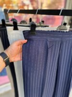 شلوار بگ ریزشی کرپ کجراه برند - Image 5