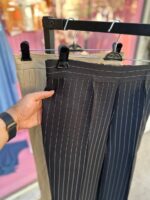 شلوار بگ ریزشی کرپ کجراه برند - Image 7